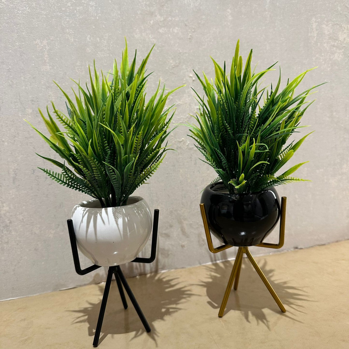 Modern indoor plant holders