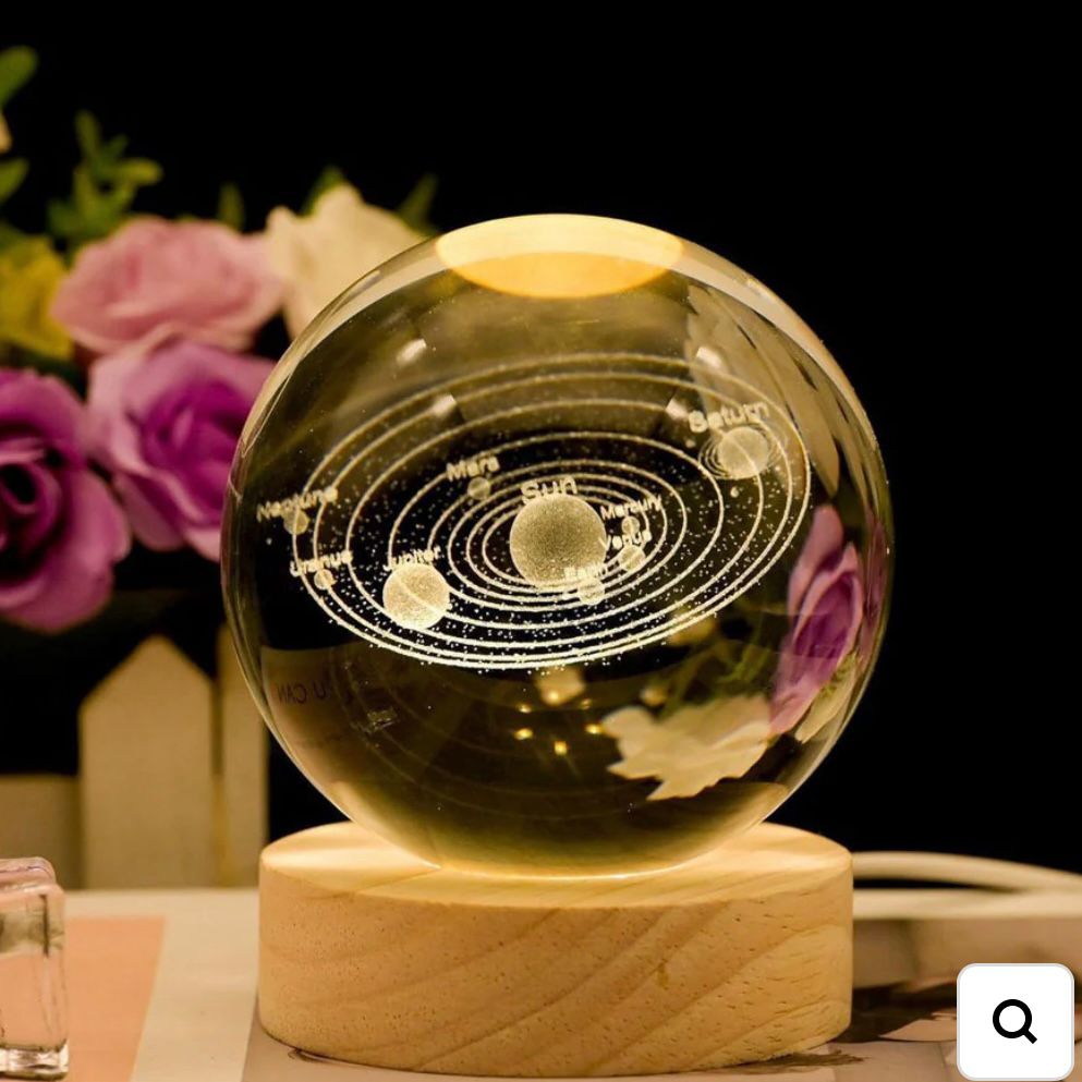 Stylish bedside night light