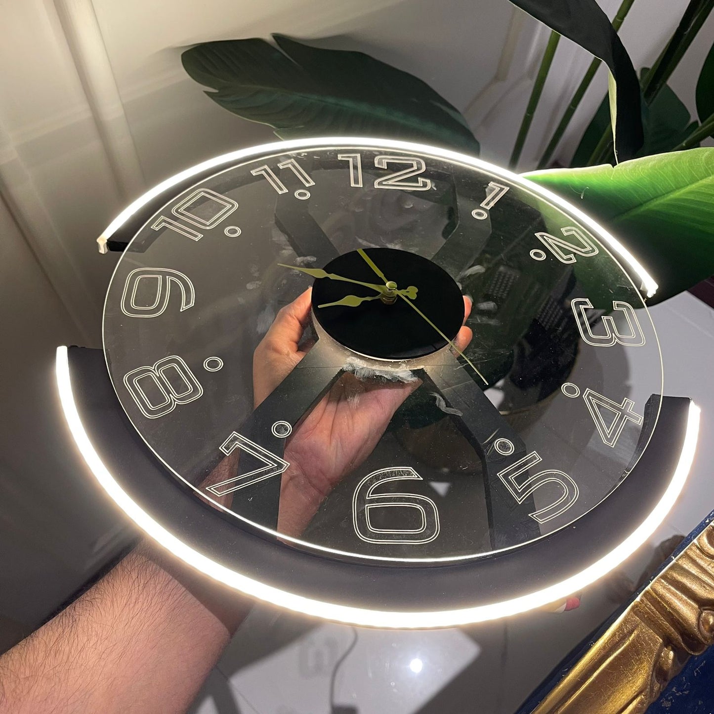 Neon Light Clocks