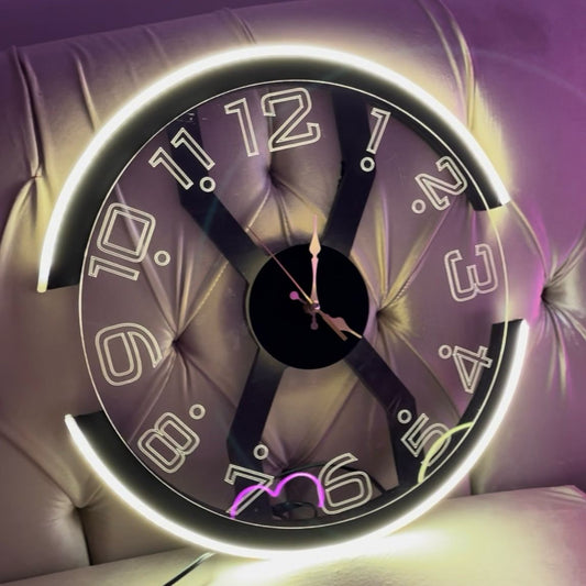 Neon Clock