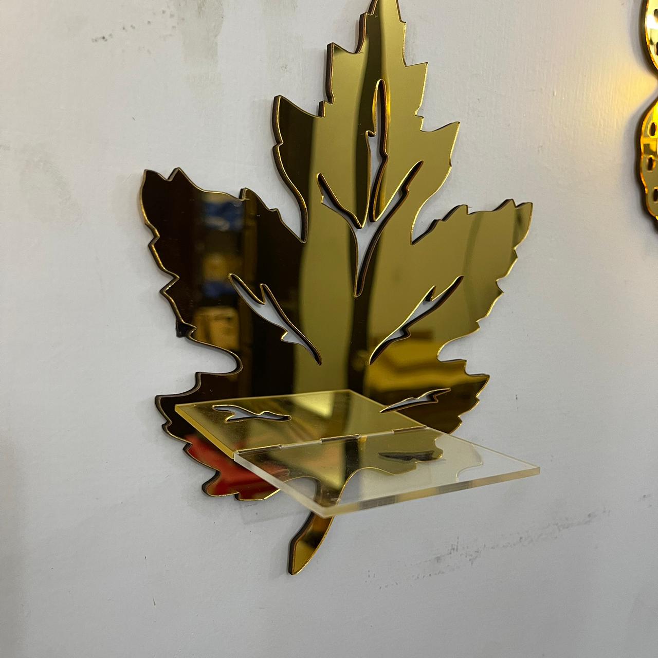 Leaf Shelves Wall Decor