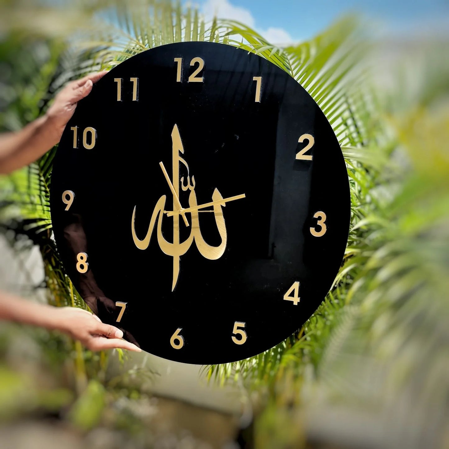 ALLAH wall clock - Islamic Wall Clock
