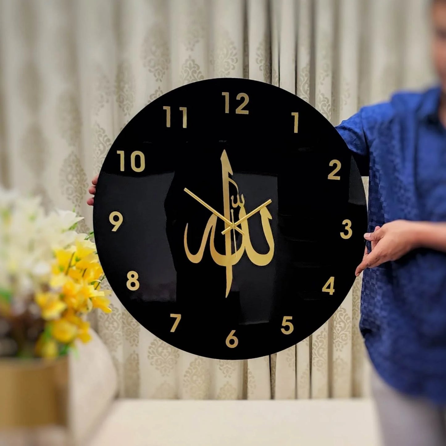 ALLAH wall clock - Islamic Wall Clock