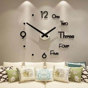 Neon Decorative Wall Art Clock  Wall Clocks  – Pyari