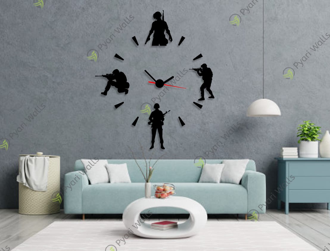 PUBG Gamers Clock