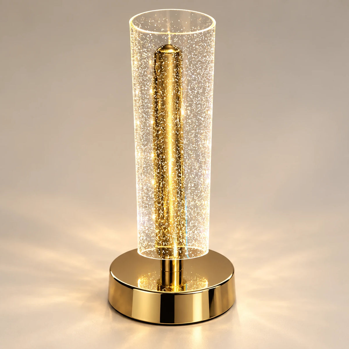 The Elara Glow – Luxury Bedside Lamp with touch control and Type-C charging