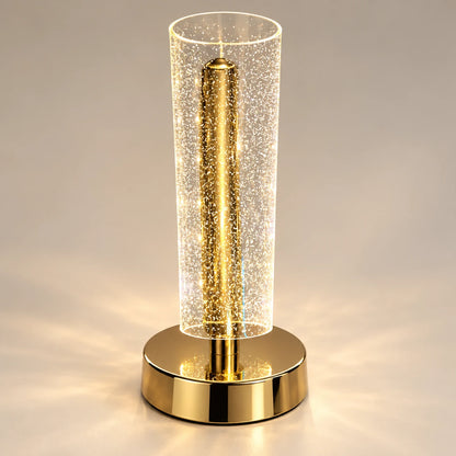 The Elara Glow – Luxury Bedside Lamp with touch control and Type-C charging