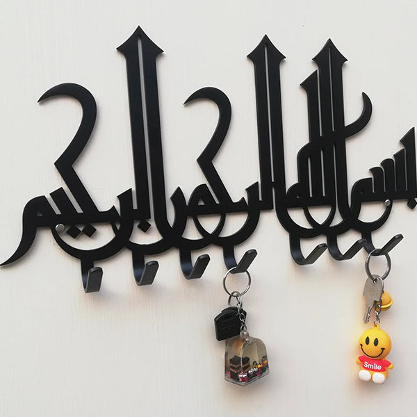 Metal Car Key Holder Wall Mount Key Rack for Home Decoration