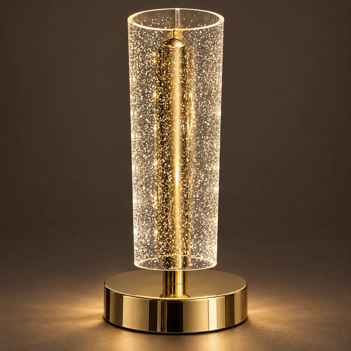 The Elara Glow – Luxury Bedside Lamp with touch control and Type-C charging