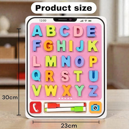 Kids Puzzle Alphabet/numeric Ipad style-Double-Sided Play Matching Recognition