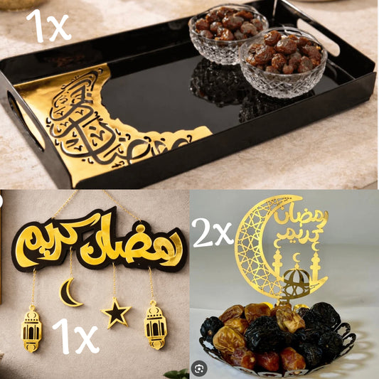 Blessing of Ramdan Bundle Decor and Trays