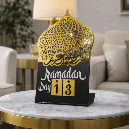 Ramadan Calendar - Islamic Gift | Table Decor with Stands-RCIM01