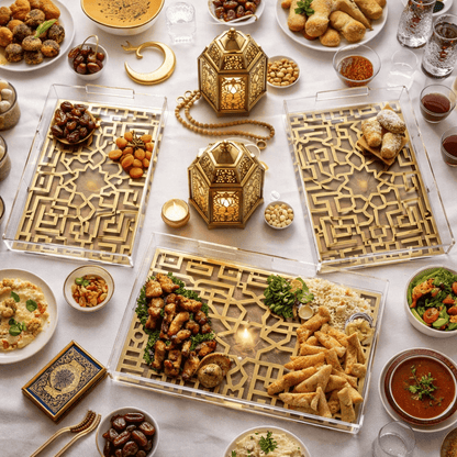 Crystal Edge Luxury Acrylic Tray-CELT02