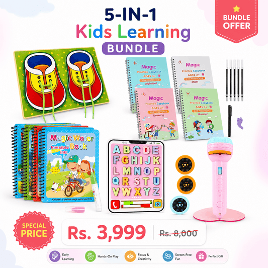 5-in-1 kids learning bundle-summer camp special