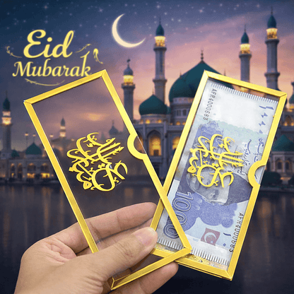 Acrylic Eidi Envelopes – Eid Mubarak Gift Envelopes for Kids -SMP01