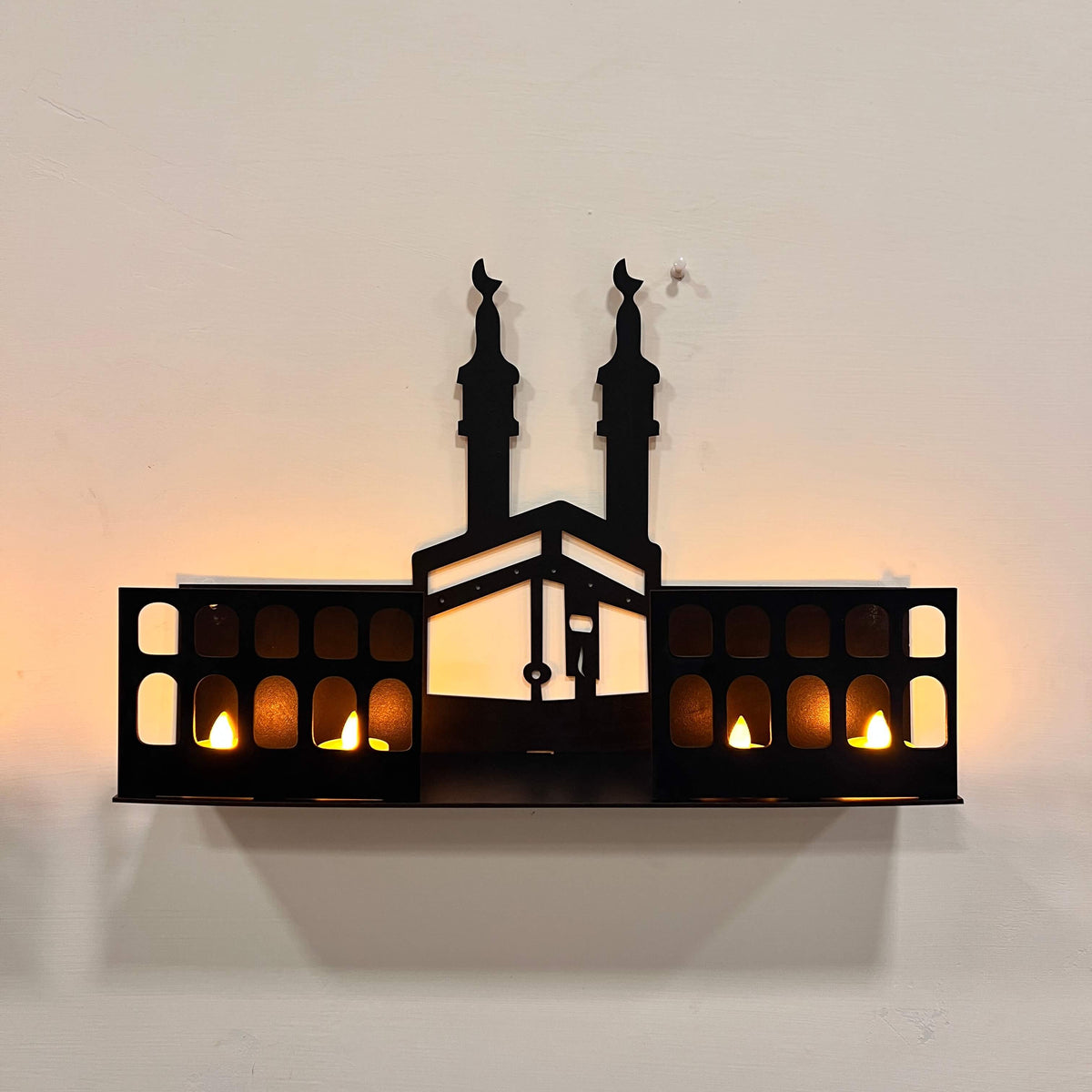 3D Islamic Wooden Shelves – Khana Kaba & Roza Rasool (SAW) Design with ...