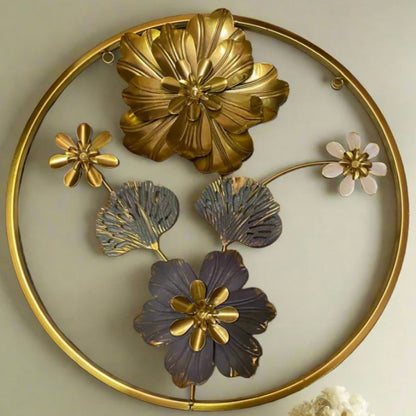 Durable metal flower design