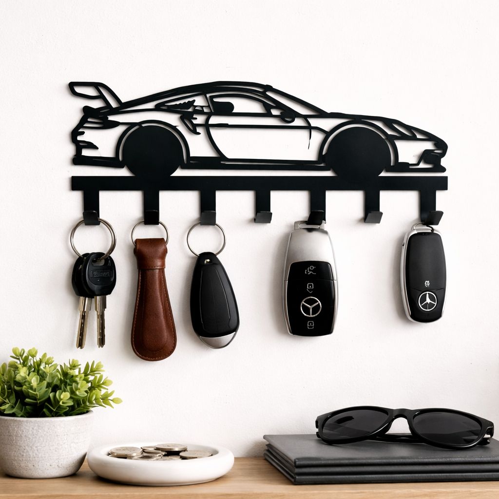 Porsche 911 GT3 RS Style Key Chain holder