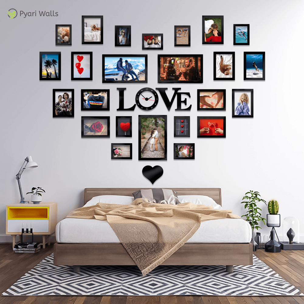 Love Photo Frames Clock - DIY