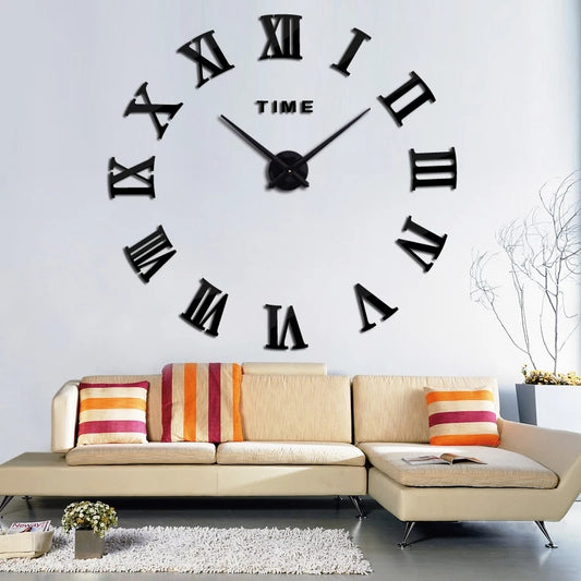 Acrylic Wall Clocks with 12 inches needles(roman)