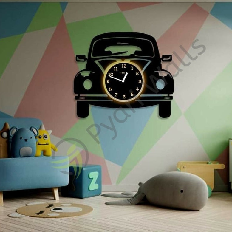 Antique Car wall clock(large) Pyari Walls