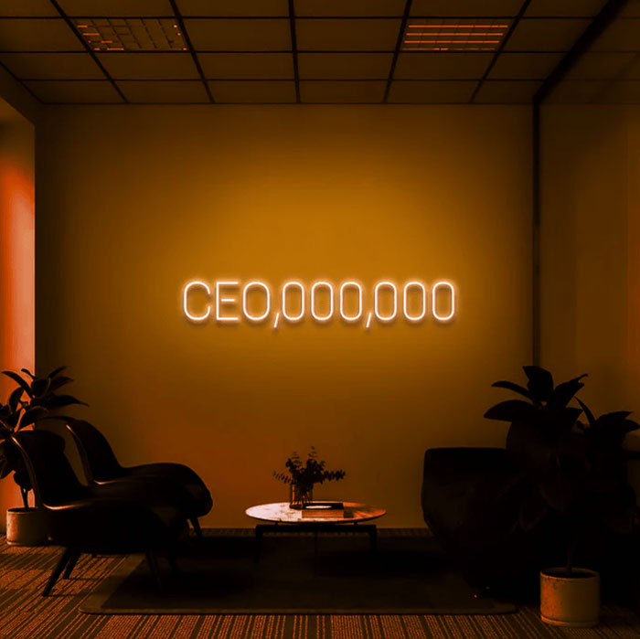 CEO Neon Sign (Big Size) | Wall Decor Statement - Pyariwalls.pk – Pyari ...